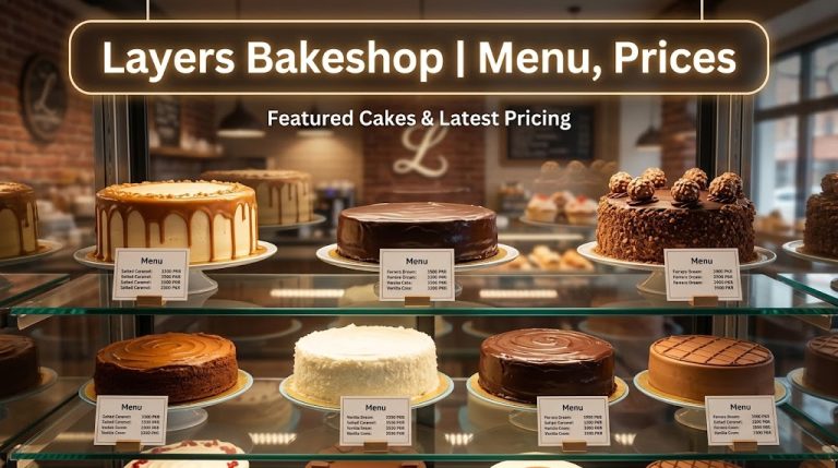 Layers Bakeshop |Menu,Prices