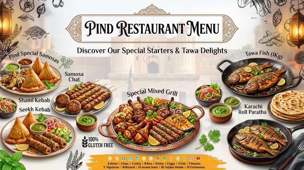 Pind Restaurant Menu