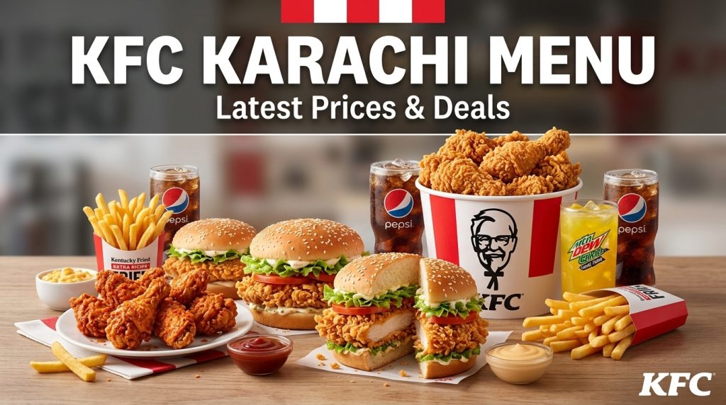 KFC Karachi Menu