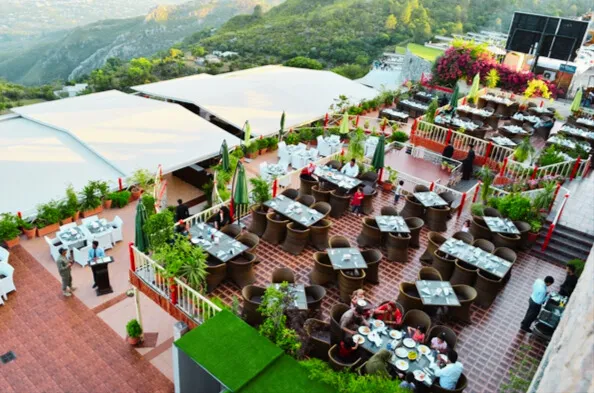 La Montana Restaurant view