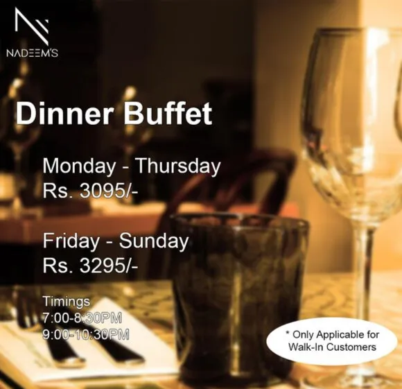 Nadeem Dinner Buffet