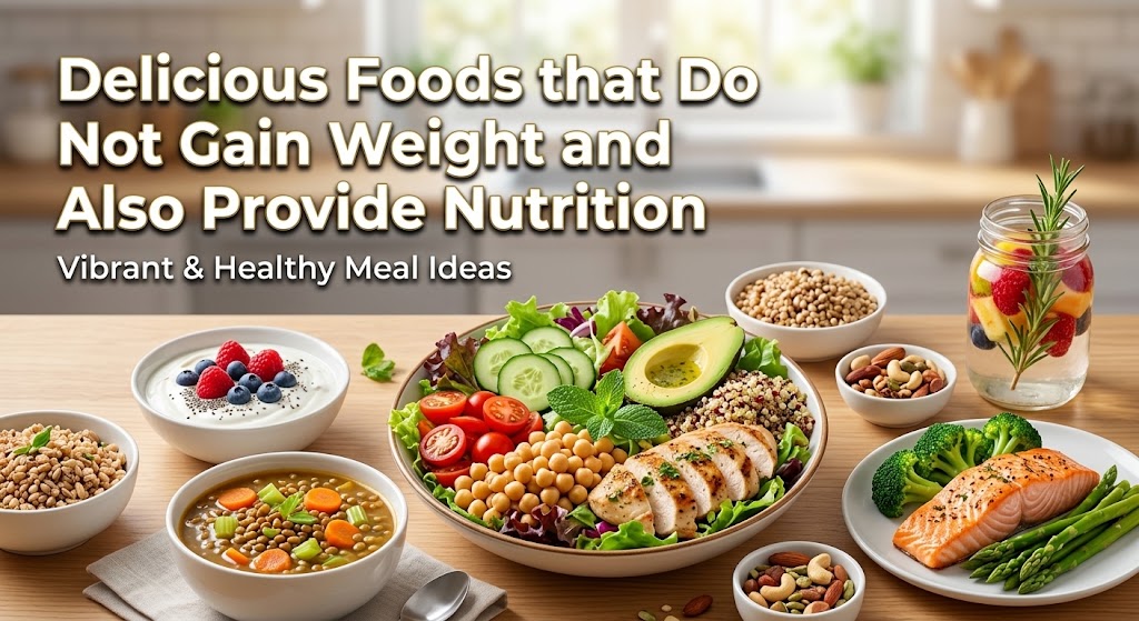 Delicious foods that do not gain weight and also provide nutrition