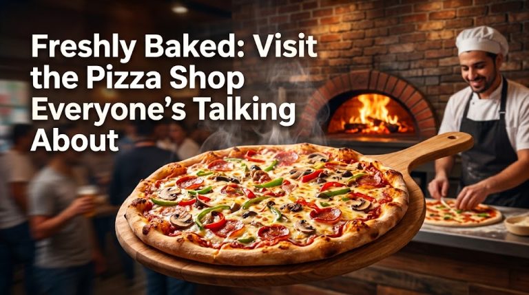 Freshly Baked: Visit the Pizza Shop Everyone’s Talking About